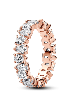 Каблучка сяюча з паве