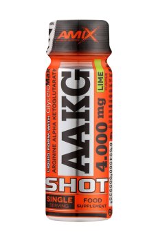 Предтренировочный комплекс Amix Nutrition AAKG Shot со вкусом лайма, 4000 мг, 60 мл