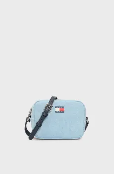 Женская голубая джинсовая сумка ESS MUST CAMERA BAG DENIM Голубой ONESIZE Tommy Jeans AW0AW17289