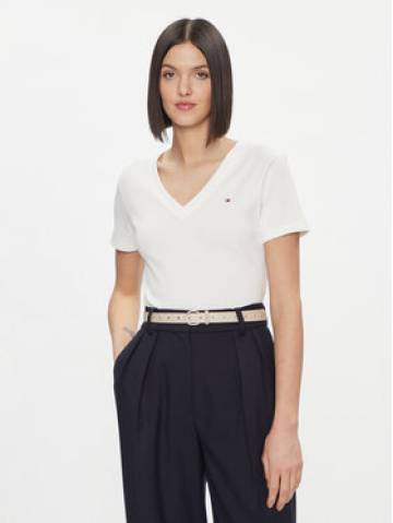 Tommy Hilfiger Футболка New Cody WW0WW40584 Білий Slim Fit Tommy Hilfiger Футболка New Cody WW0WW40584 Білий Slim Fit
