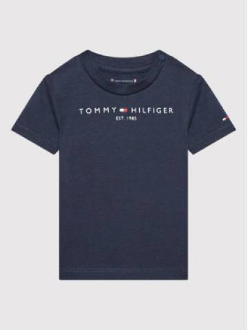 Tommy Hilfiger Футболка Baby Essential KN0KN01487 Cиній Regular Fit Tommy Hilfiger Футболка Baby Essential KN0KN01487 Cиній Regular Fit