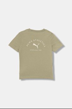 Детская хлопковая футболка Puma PUMA CLASS Graphic Tee B