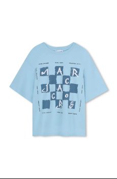 Детская хлопковая футболка Marc Jacobs