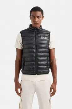 Мужская черная жилетка Черный L EA7 433