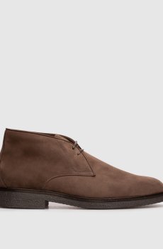 Коричневые дезерты из нубука