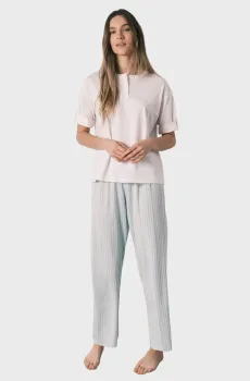 Женская пижама (футболка, брюки) Разноцветный S womensecret 3593029