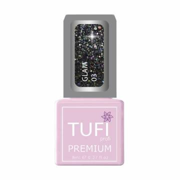 Гель-лак для ногтей Tufi Profi Premium Glam 03 Андромеда, 8 мл Гель-лак для ногтей Tufi Profi Premium Glam 03 Андромеда, 8 мл