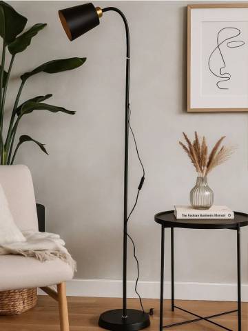 Торшер - чорний