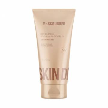 Увлажняющий крем-гель для тела Mr.Scrubber Skin Delights Salted Caramel Body Gel Cream, 150 мл Увлажняющий крем-гель для тела Mr.Scrubber Skin Delights Salted Caramel Body Gel Cream, 150 мл