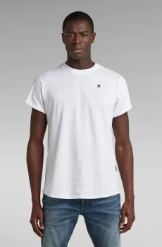 Мужская белая футболка Lash Белый S G-Star RAW D16396,B353