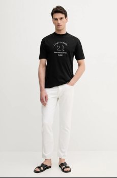 Хлопковая футболка Karl Lagerfeld