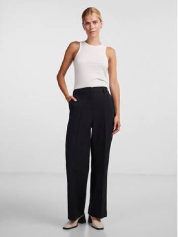 YAS Штани з тканини 26030711 Чорний Regular Fit YAS Штани з тканини 26030711 Чорний Regular Fit
