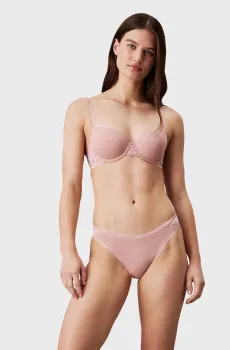 Женские розовые трусики BRAZILIAN Розовый XS Calvin Klein 000QF7829E