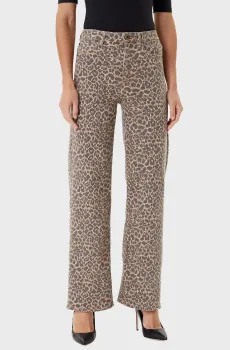 Женские джинсы с узором Разноцветный 28 Guess W5YA1A.WHFP2;P7XQ