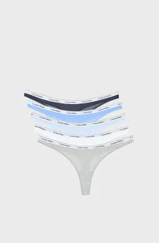 Женские трусики (5 шт) Разноцветный M Calvin Klein LV00QD5221