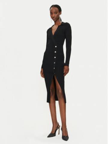 PINKO Трикотажна сукня Viscosa Mix 104033 A239 Чорний Slim Fit PINKO Трикотажна сукня Viscosa Mix 104033 A239 Чорний Slim Fit