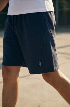 Трикотажні шорти - темно-синій