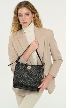Pierre Cardin Paris Printed Structured Shoulder Bag