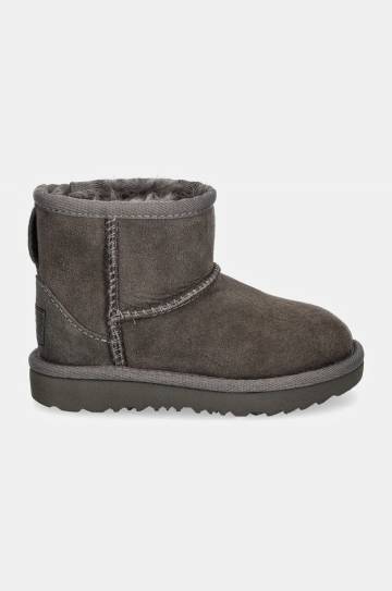 Детские замшевые сапоги UGG CLASSIC MINI II цвет серый 1017715T Детские замшевые сапоги UGG CLASSIC MINI II цвет серый 1017715T