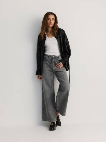 Reserved - LADIES` JEANS TROUSERS - світло-сірий - 9778L-09J Reserved - LADIES` JEANS TROUSERS - світло-сірий - 9778L-09J
