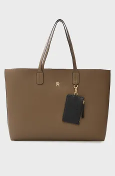 Женская коричневая сумка ICON Коричневый ONESIZE Tommy Hilfiger AW0AW18173