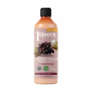 Кондиционер Itinera Volume & Curls Conditioner для кудрей и блеска, с красным виноградом, 370 мл Кондиционер Itinera Volume & Curls Conditioner для кудрей и блеска, с красным виноградом, 370 мл