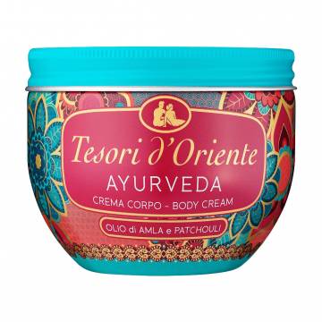 Парфюмированный крем для тела Tesori dOriente Body Cream Аюрведа, масло амлы и пачули, 300 мл Парфюмированный крем для тела Tesori dOriente Body Cream Аюрведа, масло амлы и пачули, 300 мл