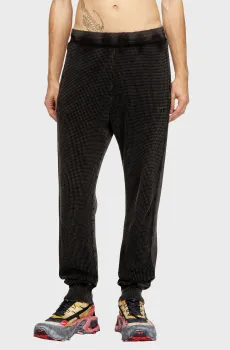 Мужские черные спортивные брюки P-WAFY-V1 Черный M Diesel A20317 0ALBU