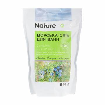 Морская соль для ванн Nature Code STOP Pain, 550 г Морская соль для ванн Nature Code STOP Pain, 550 г
