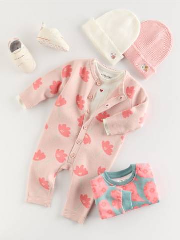 Reserved - BABIES` JUMPSUIT - пильно-рожевий - 946CY-39X Reserved - BABIES` JUMPSUIT - пильно-рожевий - 946CY-39X