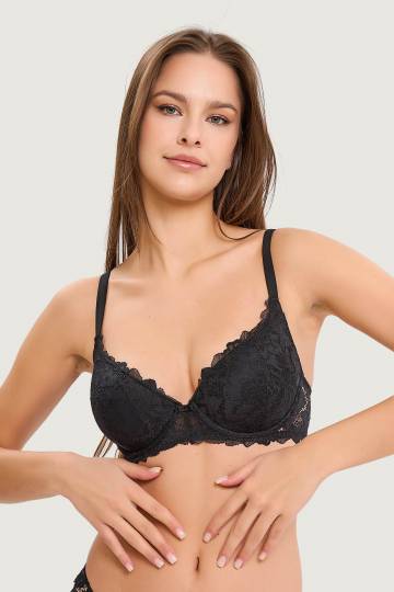 Кружевной бюстгальтер (Comfy balc. mousse-401) Кружевной бюстгальтер (Comfy balc. mousse-401)
