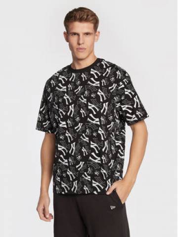 New Era Футболка New York Yankees Logo Print 60284619 Чорний Relaxed Fit New Era Футболка New York Yankees Logo Print 60284619 Чорний Relaxed Fit