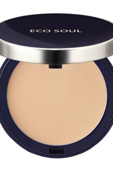 Компактная пудра для лица The Saem Eco Soul Perfect Cover Pact 21 Light Beige, 11 г