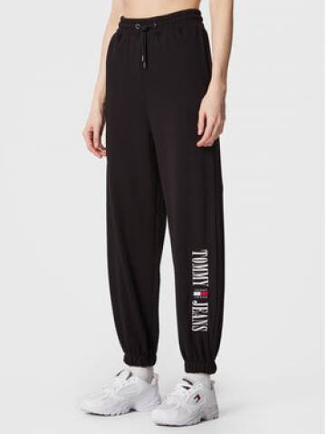 Tommy Jeans Спортивні штани Archive DW0DW14994 Чорний Relaxed Fit Tommy Jeans Спортивні штани Archive DW0DW14994 Чорний Relaxed Fit