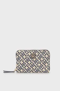 Женский кошелек с узором TH JACQUARD MED ZA Разноцветный ONESIZE Tommy Hilfiger AW0AW17479