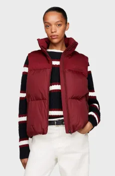 Женский красный жилет NEW YORK PUFFER VEST Красный XS Tommy Hilfiger WW0WW40238