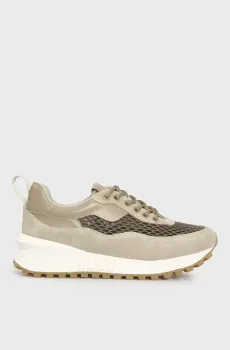 Женские серые кроссовки Sara Серый 37 PRPY PRSLT8888W