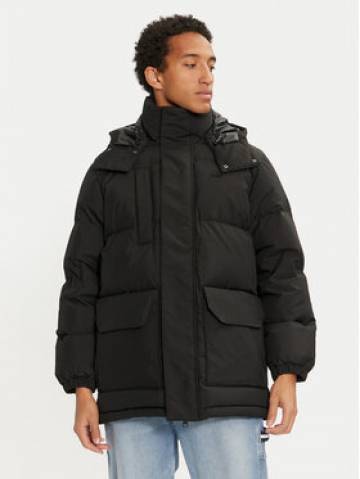 Lacoste Пуховик BH1583 Чорний Regular Fit Lacoste Пуховик BH1583 Чорний Regular Fit