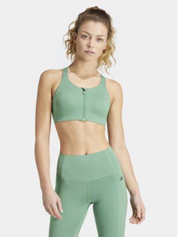 adidas Спортивний бюстгальтер TLRD Impact Luxe IT6655 Зелений adidas Спортивний бюстгальтер TLRD Impact Luxe IT6655 Зелений