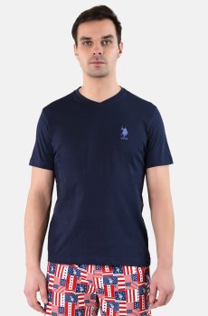U.S. Polo Assn. Navy Solid Lounge T-Shirt