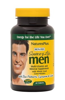 Мультивитамины и минералы для мужчин NaturesPlus Source Of Life Men, 60 таблеток