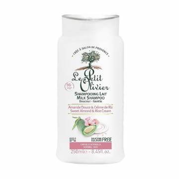Шампунь Le Petit Olivier Sweet Almond & Rice Cream Milk Shampoo для нормальных волос, 250 мл Шампунь Le Petit Olivier Sweet Almond & Rice Cream Milk Shampoo для нормальных волос, 250 мл