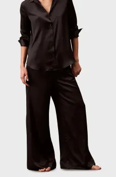 Женские черные брюки Черный L Calvin Klein 000QS7300E