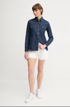 Джинсовая рубашка United Colors of Benetton