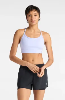 Женский сиреневый топ Essential Train Bra Фиолетовый XS New Balance WB51039DYK