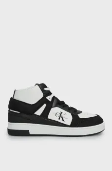 Мужские кроссовки BASKET CUPSOLE MID LTH ML FAD Разноцветный 43 Calvin Klein YM0YM00883