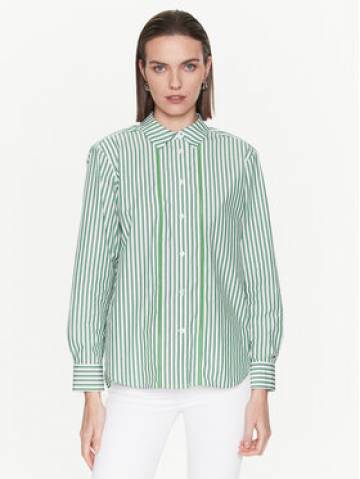 Tommy Hilfiger Сорочка WW0WW37996 Зелений Relaxed Fit Tommy Hilfiger Сорочка WW0WW37996 Зелений Relaxed Fit