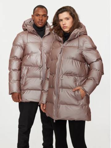 Rains Пуховик 15160 Рожевий Relaxed Fit Rains Пуховик 15160 Рожевий Relaxed Fit