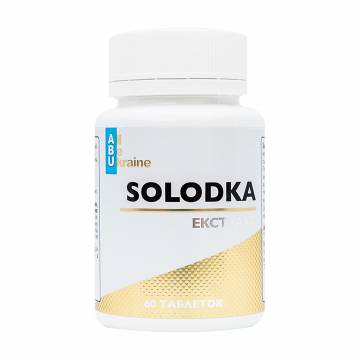 Экстракт корня солодки ABU - All Be Ukraine, 60 таблеток