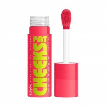 Жидкие румяна для лица NYX Professional Makeup Fat Cheeks Juicy Blush 06 Bouncin Berry, 8 мл Жидкие румяна для лица NYX Professional Makeup Fat Cheeks Juicy Blush 06 Bouncin Berry, 8 мл